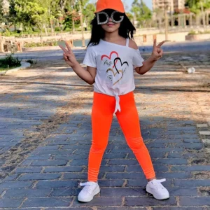 بنطلون لامية أورانج