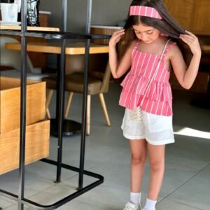 طقم صيفي مقلم